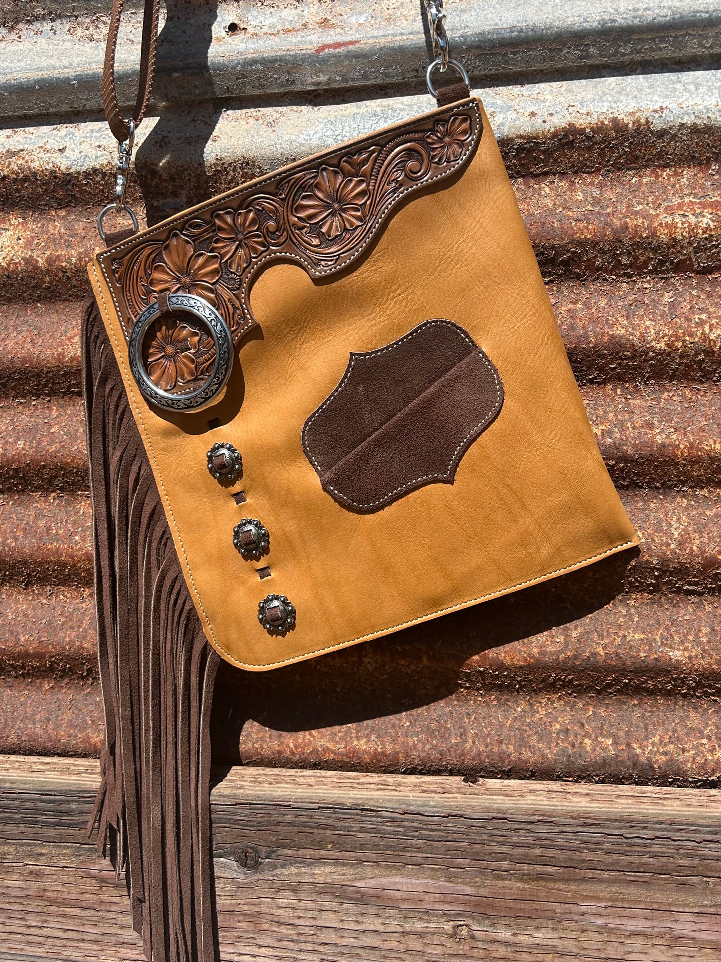 The Buckskin Chap Purse